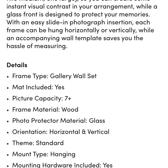 Wayfair Gallery Perfect Frames - Picture 9 of 10